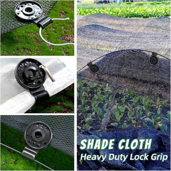 30pcs-Shade-Cloth-Clips-Round-Sun-Shade-Clip-Shade-Cloth-Heavy-Duty-Lock-Grip-for-Sun-Shade-Net-Reusable-Gardening-Shade-Cloth-Anti-Bird-Netting-Windproof-Awning-Clamp.jpg 30pcs Shade Cloth Clips - Round Sun Shade Clip, Shade Cloth Heavy Duty Lock Grip for Sun Shade Net, Reusable Gardening Shade Cloth, Anti Bird Netting Windproof Awning Clamp