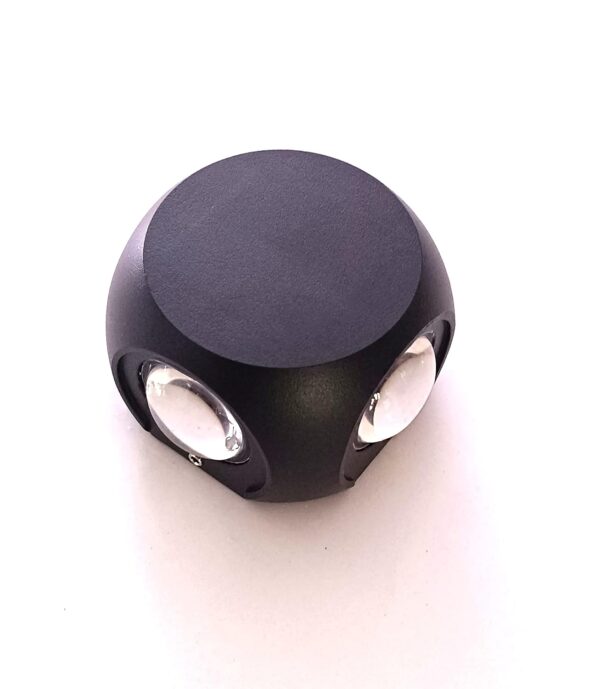 4-Way-Oval-Up-Down-LED-Outdoor-Waterproof-IP65-Exterior-Wall-Step-Light-Fixture-Lamp-Warm-White-Black-Body-8-WattsAluminium.jpg 4 Way Oval Up Down LED Outdoor Waterproof IP65 Exterior Wall Step Light Fixture Lamp (Warm White, Black Body) 8 Watts,Aluminium