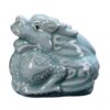 4xCeramics Tea Pet Cute Artcrafts Animal Sculpture for Bookshelf Cafe Tea Room Dragon
