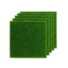 5 Pcs Artificial Grass for Decoration, Green Grass Mat for DIY Fairy Garden, Miniature Garden Decorations, Dollhouse Decoration, Indoor/Outdoor Miniature Gardening
