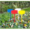 50 Pieces Plant Tags Name Stick with Long Spike, Inclined Writing Surface for Better Reading, Polypropylene Plastic, UV Stabilized, Weather Resistant (White, 40 cm)