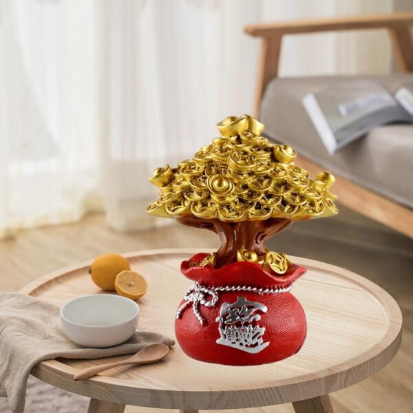 5xMoney Tree Feng Shui Ornaments Table Top Lucky Tree Home 5xMoney Tree Feng Shui Ornaments Table Top Lucky Tree Home Office Decor Style 2