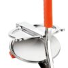6.5 Inch Roti Maker Machine Heavy Duty Cast Iron with 6.5 Inch Roti Maker Machine Heavy Duty Cast Iron with Stainless Steel Plates - Manual Chapati Presser, Poori Maker Press Machine - Kitchen Utensil for Roti, Chapati, Puri, Papad (Pack of 1)