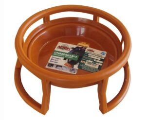 ACTIONWARE Multipurpose Matka Stand Plant Pot Water Pot Gas Cylinder ACTIONWARE Multipurpose Matka Stand Plant Pot Water Pot Gas Cylinder Stand Plastic for Home & Kitchen (Brown Color)