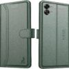 AIBEX ® Compatible for OnePlus Nord 2T 5G Flip Cover AIBEX ® Compatible for OnePlus Nord 2T 5G Flip Cover Leather Finish | Inside TPU with Card Pockets | Wallet Stand | Complete Protection Flip Case Green