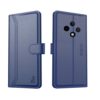 AIBEX ® Compatible for Oppo F27 5G Flip Cover Leather Finish with Magnatic Closure | Inside TPU with Card Pockets | Wallet Stand | Complete Protection Flip Case -Blue