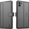 AIBEX ® Compatible for Oppo Reno 8 5G Flip Cover AIBEX ® Compatible for Oppo Reno 8 5G Flip Cover Leather Finish | Inside TPU with Card Pockets | Wallet Stand | Complete Protection Flip Case - Black
