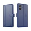 AIBEX ® Compatible for Redmi 13C 5G Flip Cover Leather AIBEX ® Compatible for Redmi 13C 5G Flip Cover Leather Finish | Inside TPU with Card Pockets | Wallet Stand | Complete Protection Flip Case - Blue