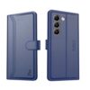 AIBEX ® Compatible for Vivo T3 5G / Vivo Y200e 5G Flip Cover Leather Finish with Magnatic Closure | Inside TPU with Card Pockets | Wallet Stand | Complete Protection Flip Case -Blue