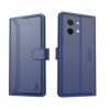 AIBEX ® Compatible for Vivo Y58 5G Flip Cover Leather Finish with Magnatic Closure | Inside TPU with Card Pockets | Wallet Stand | Complete Protection Flip Case -Blue