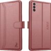 AIBEX ® Poco M3 Flip Cover Leather Finish | Inside TPU with Card Pockets | Wallet Stand | Complete Protection Flip Case Brown