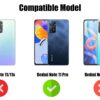 AIBEX ® Redmi Note 11 Pro/Redmi Note 11 Pro Plus 5G Flip Cover Leather Finish | Inside TPU with Card Pockets | Wallet Stand | Complete Protection Flip Case Brown