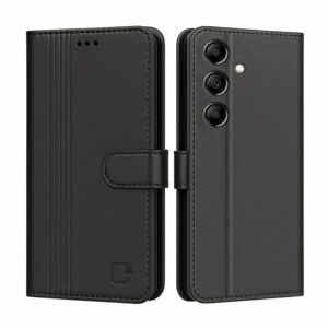 AIBEX ® Shock Proof Flip Compatible for Samsung A14 5G Flip Cover Leather Finish | Inside TPU with Card Pockets | Wallet Stand | Complete Protection Flip Case