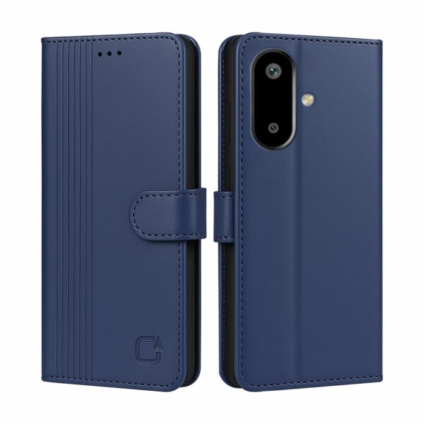 AIBEX ® Shock Proof Flip Compatible for Samsung F06 5G AIBEX ® Shock Proof Flip Compatible for Samsung F06 5G / Samsung A06 5G / Samsung M06 5G Flip Cover Leather Finish | Inside TPU with Card Pockets | Wallet Stand | Complete Protection Flip Case