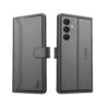 AIBEX ® for Samsung F17 5G / Samsung A17 5G / Samsung A26 5G Flip Cover Leather Finish with Magnatic Closure | Inside TPU with Card Pockets | Wallet Stand | Complete Protection Flip Case -Black