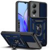 AIBEX® Back Cover for Vivo Y28 5G / Vivo Y17s AIBEX® Back Cover for Vivo Y28 5G / Vivo Y17s 4G | D10 Tough Armor Case | Sliding Camera Shield | 360° Protection | Kickstand Ring Holder | Military-Grade Shockproof Bumper Case