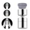 ALTON ALD760, ABS Dual Flow Aerator with Adjustable Joint | kitchen Tap extender | 360 Degree Rotation | Water Saving Aerator | Fits F22 and M24 mm taps