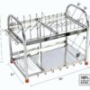 AMOL® Premium Stainless Steel Dish Rack | Kitchen Stand | Utensil Stand for Kitchen | Kitchen Rack | Kitchen Organizer Rack