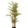 ARICK DECOR 3FT Artificial Bamboo Tree, Potted Artificial Bamboo Fake Greenery Plant in Pot with Lifelike Leaves for Home Office Restaurant Indoor Outdoor Decor