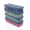Air Tight Plastic Storage Containers Set for Kitchen | Pantry Organizers Kitchen Accessories Items,Fridge Storage Boxes | Leak-Proof, Durable, and Space-Saving (4, 2500ml) (1200 ML, 4)