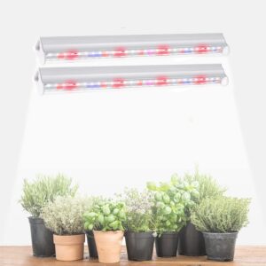 Aluminium Full Spectrum High Efficiency Led Grow Tube Light 40W Aluminium Full Spectrum High Efficiency Led Grow Tube Light 40W (20W x 2) for Indoor Plants Gardening Hydroponics Greenhouse Farming (2Feet Pack of 2)