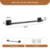 Amazon-Basics-Self-Adhesive-Towel-Holder-in-Bathroom-No-Drill-–-24-Inch-Rust-Resistant-Aluminum-Towel-Hanger-for-Wall-Strong-Towel-Hanger-for-Wash-Basin-Towel-Rod-for-Washroom-Black-Pack-of-1.jpg Amazon Basics Self Adhesive Towel Holder in Bathroom No Drill – 24 Inch Rust Resistant Aluminum Towel Hanger for Wall, Strong Towel Hanger for Wash Basin & Towel Rod for Washroom Black Pack of 1