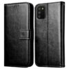 Amazon Brand - Solimo Flip Cover for Samsung Galaxy M02s/F02s Amazon Brand - Solimo Flip Cover for Samsung Galaxy M02s/F02s (Leather, Plastic | Black)