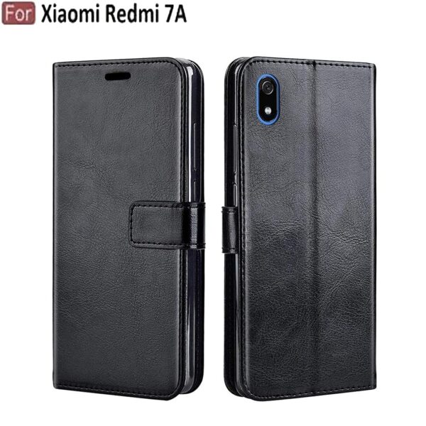Amazon-Brand-Solimo-Flip-Leather-Mobile-Cover-Soft-Flexible-Back-case-for-Mi-Redmi-7A-Black.jpg Amazon Brand - Solimo Flip Leather Mobile Cover (Soft & Flexible Back case) for Mi Redmi 7A (Black)