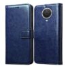 Amazon Brand-Solimo Flip Leather Mobile Cover (Soft, Flexible & Kickstand Amazon Brand-Solimo Flip Leather Mobile Cover (Soft, Flexible & Kickstand Back case) Compatible for Nokia G20 (Blue)