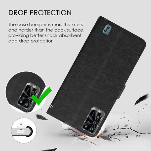 Amazon-Brand-Solimo-Flip-Leather-Mobile-Cover-Soft-Flexible-Kickstand-Back-case-Compatible-for-Lava-Yuva-Pro-4G-Black.jpg Amazon Brand - Solimo Flip Leather Mobile Cover (Soft, Flexible & Kickstand Back case) Compatible for Lava Yuva Pro 4G (Black)