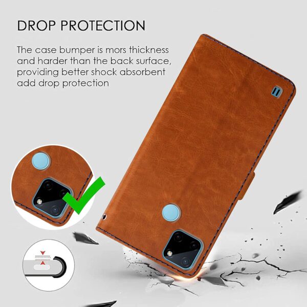 Amazon-Brand-Solimo-Flip-Leather-Mobile-Cover-Soft-Flexible-Kickstand-Back-case-Compatible-for-Realme-C21Y-C25Y-CamelBlue.jpg Amazon Brand - Solimo Flip Leather Mobile Cover (Soft, Flexible & Kickstand Back case) Compatible for Realme C21Y / C25Y (CamelBlue)
