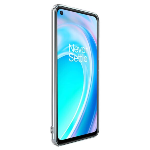 Amazon Brand - Solimo Mobile Cover for OnePlus Nord CE 2 Lite 5G (Soft & Shockproof Back Case with inbuilt Cushioned Edges), Transparent