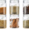 Amazon-Brand-Solimo-Plastic-Storage-Jar-Containers-Set-With-Spoon-Air-Tight-BPA-Free-Kitchen-Container-Set-Multipurpose-Jar-500-ML-Set-6-Transparent.jpg Amazon Brand - Solimo Plastic Storage Jar & Containers Set With Spoon | Air Tight & BPA Free | Kitchen Container Set | Multipurpose Jar | 500 ML Set 6 (Transparent)