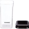 Amazon-Brand-Solimo-Plastic-Storage-Jar-and-Container-Set-I-Air-Tight-BPA-Free-Containers-for-Kitchen-Storage-Set-I-Grocery-Kitchen-Container-Set-I-Multipurpose-Jar-1100-Ml-Each-Set-4-Black.jpg Amazon Brand - Solimo Plastic Storage Jar and Container Set I Air Tight & BPA Free Containers for Kitchen Storage Set I Grocery Kitchen Container Set I Multipurpose Jar, 1100 Ml Each, Set 4, Black