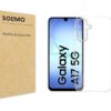 Amazon Brand - Solimo for Samsung Galaxy A17 5G Premium Transparent Soft Silicon Crystal Clear Back Cover [Transparent]
