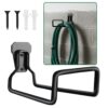 Amulya Farms Water Pipe Holder Wall Mount with Holes – Hose Holder Wall Mount for Garden Hose, Water Hose & Pipe Storage | Garden Hose Hanger with Screws & Anchors.