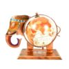 Apka Mart The Online Shop Elephant Globe Showpiece | Handicraft Apka Mart The Online Shop Elephant Globe Showpiece | Handicraft Home Decor Item | Decorative Elephant Statue | Premium Showpiece for Living Room, Bedroom, Gift & Home Decoration - 8 Inch