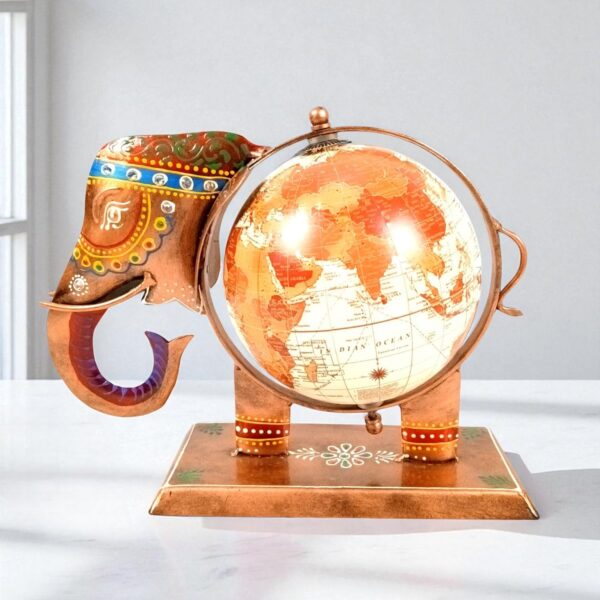 Apka-Mart-The-Online-Shop-Elephant-Globe-Showpiece-Handicraft-Home-Decor-Item-Decorative-Elephant-Statue-Premium-Showpiece-for-Living-Room-Bedroom-Gift-Home-Decoration-8-Inch.jpg Apka Mart The Online Shop Elephant Globe Showpiece | Handicraft Home Decor Item | Decorative Elephant Statue | Premium Showpiece for Living Room, Bedroom, Gift & Home Decoration - 8 Inch
