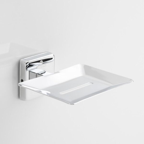 Aquarium Bath Soap Dish/Holder/Tray for Bathroom, Kitchen | Made with Stainless Steel 304 | PVD Rose Gold Finish | Ideal Bathroom Accessories for Bathroom | Astro (Chrome)