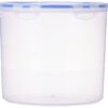Aristo Lock & Fresh 1030 Plastic Storage Container For Storing Aristo Lock & Fresh 1030 Plastic Storage Container For Storing grains, pulses, rice, wheat etc - 5L, Transparent Clear, large (LOCK&FRESH1030) (22 (D) x 19 CM)