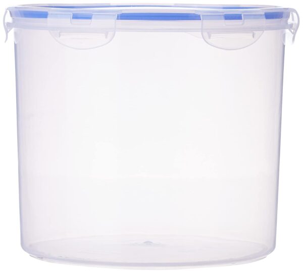 Aristo Lock & Fresh 1030 Plastic Storage Container For Storing Aristo Lock & Fresh 1030 Plastic Storage Container For Storing grains, pulses, rice, wheat etc - 5L, Transparent Clear, large (LOCK&FRESH1030) (22 (D) x 19 CM)