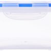Aristo Lock & Fresh 332 Plastic Storage Container For Storing grains, pulses, rice, wheat etc- 2200 ML, Transparent Clear, large (32 x 15 x 8.5 cm)