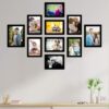 Art Street Photo Frame For Wall Set of 10, Black Picture Frames For Bedroom, Livingroom, Home and Office Wall Decoration (Size -6x8,5x7 Inch)