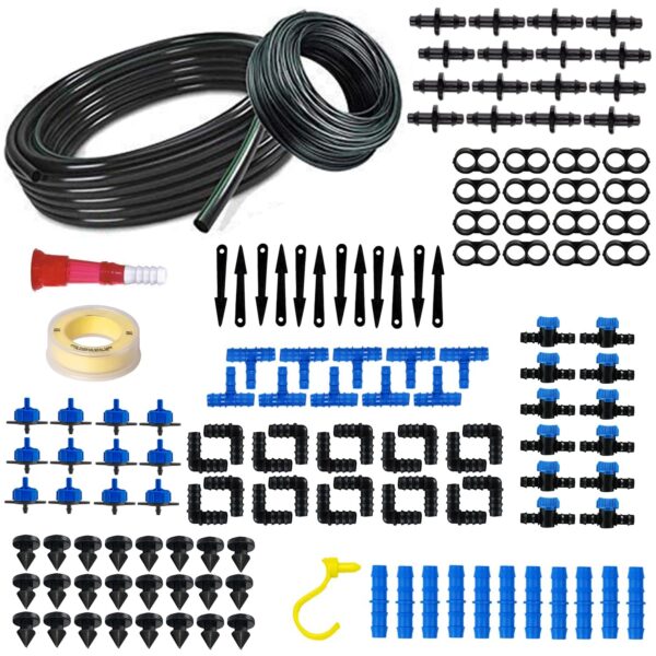 Ascension ® Agro Drip Irrigation Home Garden Watering Plants Drip Ascension ® Agro Drip Irrigation Home Garden Watering Plants Drip kits for 25 Plants ISI Certified