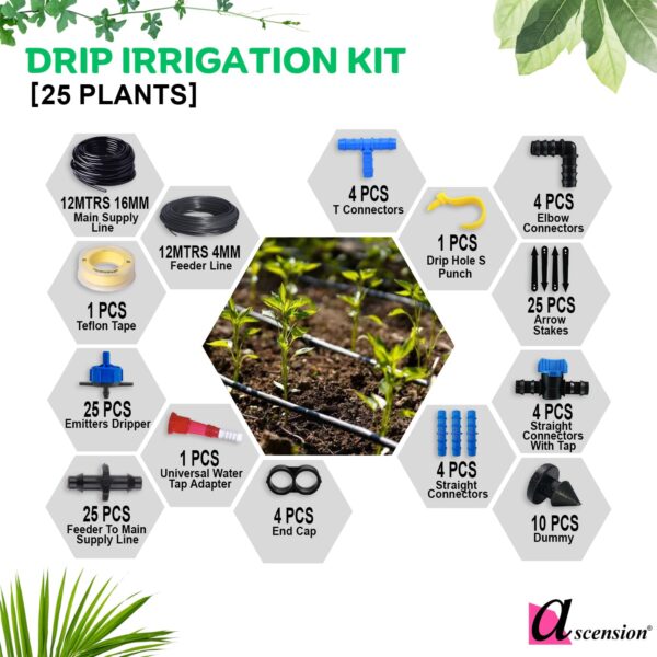 Ascension-®-Agro-Drip-Irrigation-Home-Garden-Watering-Plants-Drip-kits-for-25-Plants-ISI-Certified.jpg Ascension ® Agro Drip Irrigation Home Garden Watering Plants Drip kits for 25 Plants ISI Certified