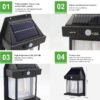 BALJI-Solar-Induction-Wall-LAMP-for-Courtyard-Garden-Balcony-Terrace-Outdoor-Home-600-LUMENS-1800-MAH-Solar-Automatic-Charging-3-Modes-Pack-of-1-Black.jpg BALJI Solar Induction Wall LAMP for Courtyard | Garden | Balcony | Terrace | Outdoor | Home (600 LUMENS , 1800 MAH , Solar Automatic Charging , 3 Modes ) Pack of 1 (Black)