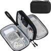 BKK Travel Organizer Pouch for Men | Gadget Organizer Bag with Cable Organiser, Charger Pouch, Tech Accessories Storage, Power Bank Case, Mobile Accessories & Travel Essentials Organizer
