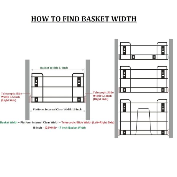 BLOO-BASKET-202-Stainless-Steel-Modular-Kitchen-Basket-rectangular-Utensils-drawer-Basket-Wired-6Plain4-Cutlery8Thali-silver-WITHOUT-CHANNEL-17-INCH-WIDTH-20-INCH-DEPTH.jpg BLOO BASKET 202 Stainless Steel Modular Kitchen Basket rectangular Utensils drawer Basket Wired 6"Plain,4" Cutlery,8"Thali silver (WITHOUT CHANNEL, 17 INCH WIDTH * 20 INCH DEPTH)