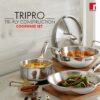 Bergner-Tripro-Triply-Stainless-Steel-4-Pc-Cookware-Set-24-cm-Indian-WokKadai-with-Lid-22-cm-Frypan-16-cm-Tea-Pan-Even-and-Fast-Heating-Induction-Bottom-Gas-Ready-Silver.jpg Bergner Tripro Triply Stainless Steel 4 Pc Cookware Set, 24 cm Indian Wok/Kadai with Lid, 22 cm Frypan, 16 cm Tea Pan, Even and Fast Heating, Induction Bottom, Gas Ready, Silver
