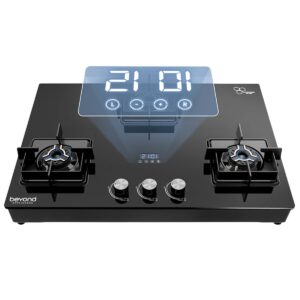 Beyond Appliances Solaria 3 full Brass Burner Smart Gas Stove Beyond Appliances Solaria 3 full Brass Burner Smart Gas Stove Auto Ignition | Digital Timer | Flame Failure Device | Toughened Glass | ISI Certified | LPG & PNG Compatible Cooktop | PAN India Service